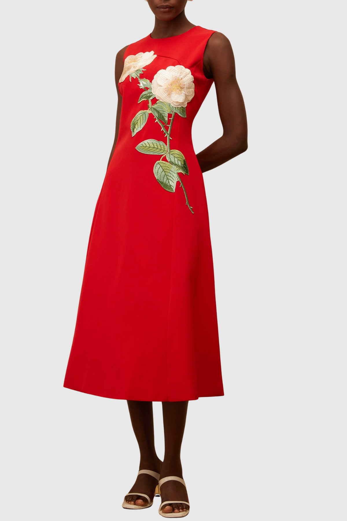 Classic Vintage Dress with a Flattering Fit