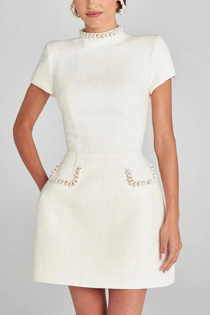 A Vintage Style Dress with Delicate Timeless Details