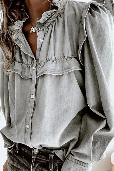 A Vintage Style Blouse with Delicate Timeless Details