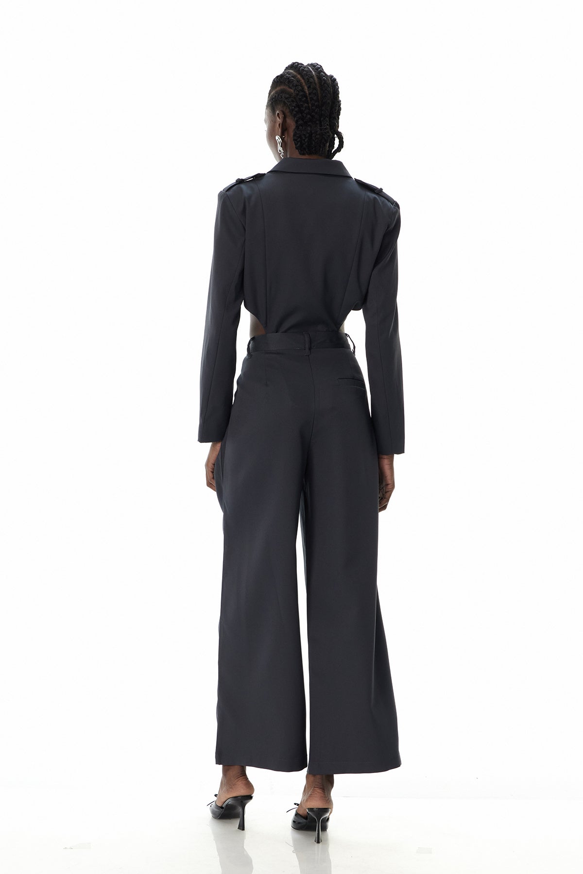 A Vintage Style Pants with Delicate Timeless Details