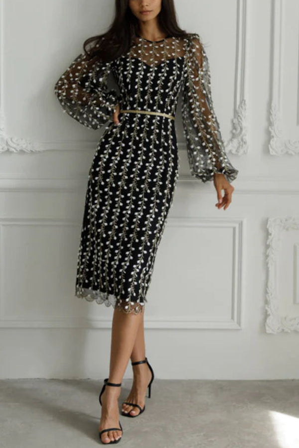 Elegantly Styled Dress for Everyday Wear