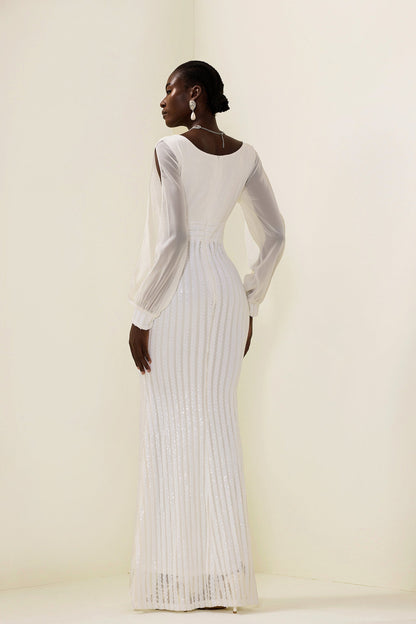A Vintage Style Dress with Delicate Timeless Details