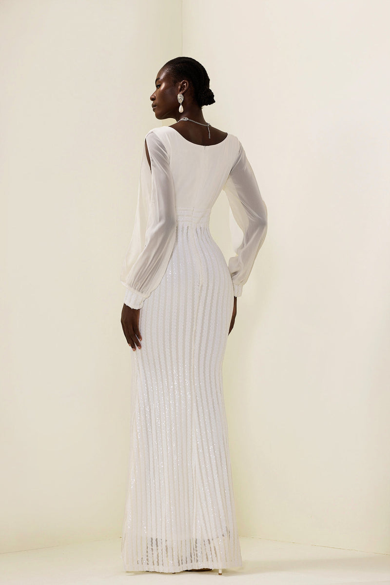 A Vintage Style Dress with Delicate Timeless Details