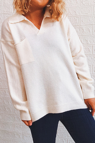 A Vintage Style Sweater with Delicate Timeless Details