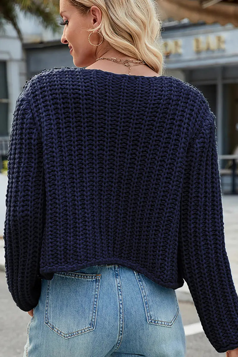 Classic Vintage Cardigan with a Flattering Fit