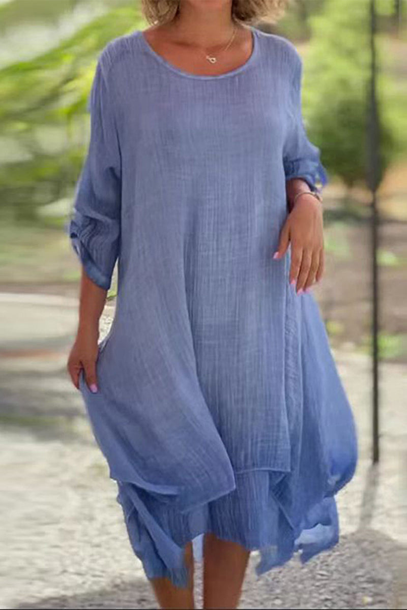 A Vintage Style Dress with Delicate Timeless Details