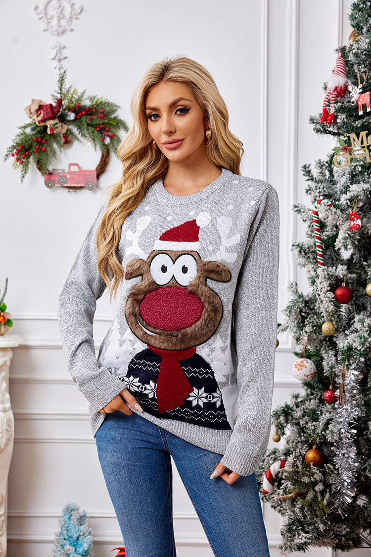 Classic Vintage Sweater with a Flattering Fit