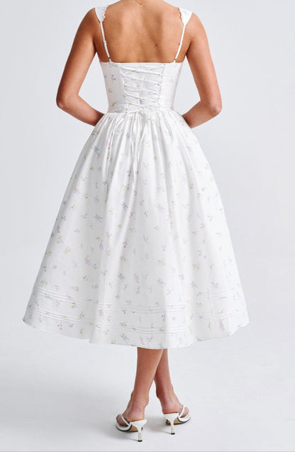 A Vintage Style Dress with Delicate Timeless Details