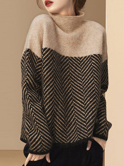 Classic Vintage Sweater with a Flattering Fit