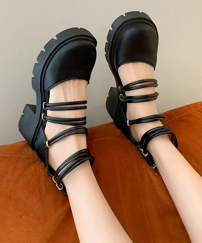 A Vintage Style Sandals with Delicate Timeless Details