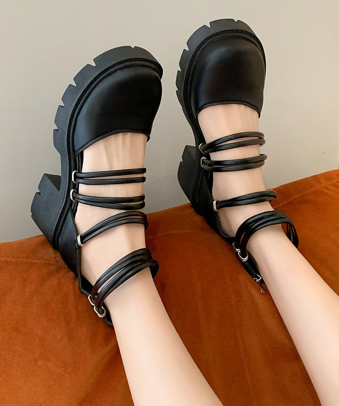 A Vintage Style Sandals with Delicate Timeless Details