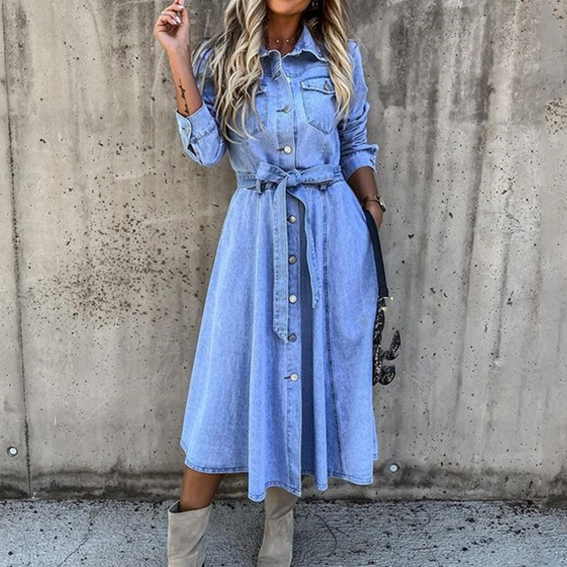 Classic Vintage Dress with a Flattering Fit