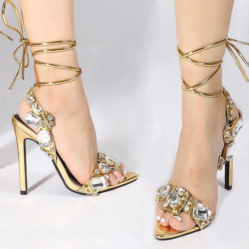 A Vintage Style Sandals with Delicate Timeless Details