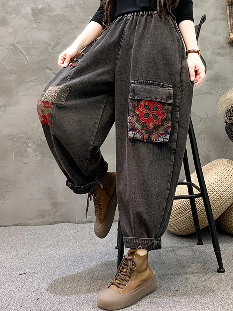 A Vintage Style Pants with Delicate Timeless Details