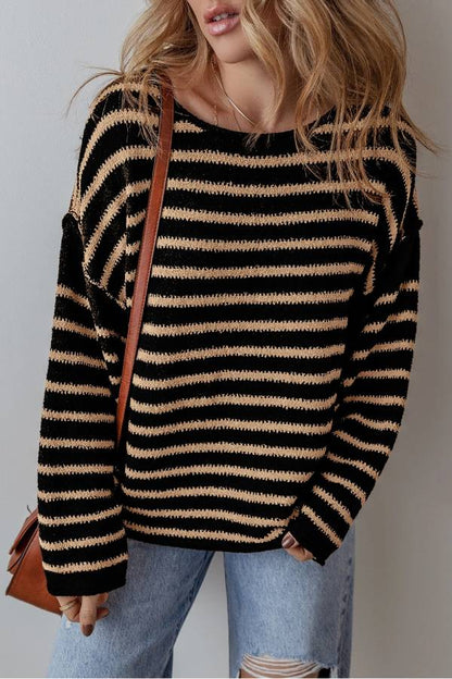 A Vintage Style Sweater with Delicate Timeless Details