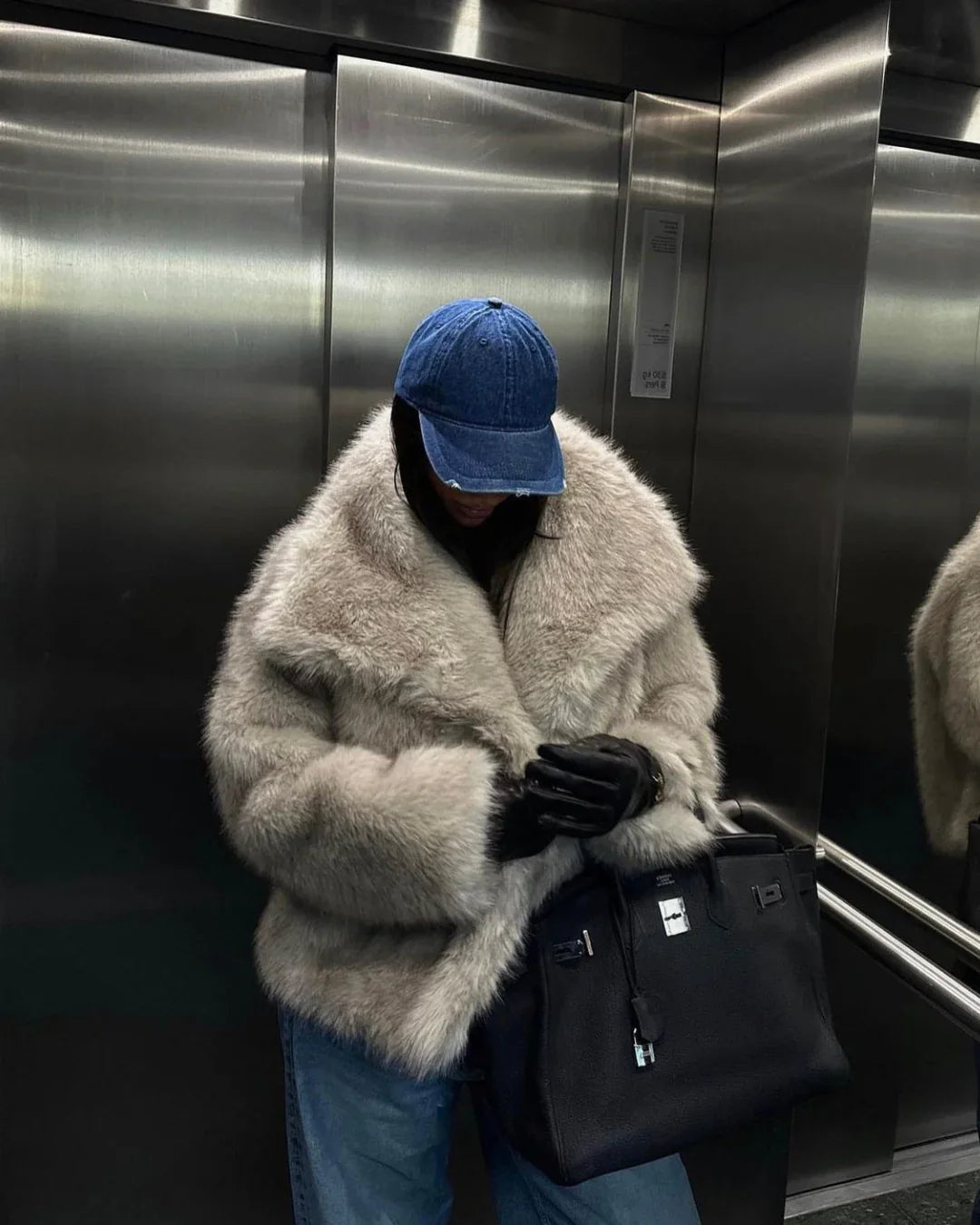 Classic Vintage Coat with a Flattering Fit