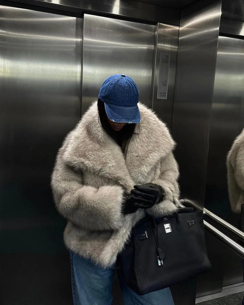 Classic Vintage Coat with a Flattering Fit