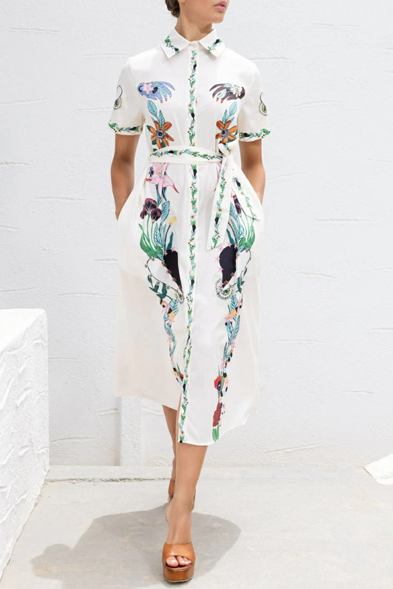 A Vintage Style Dress with Delicate Timeless Details