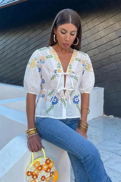 Beautifully Balanced Blouse with Timeless Character