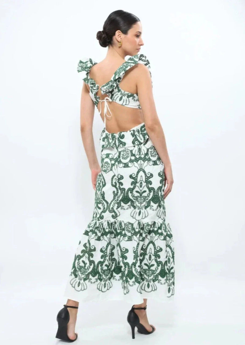 A Vintage Style Dress with Delicate Timeless Details