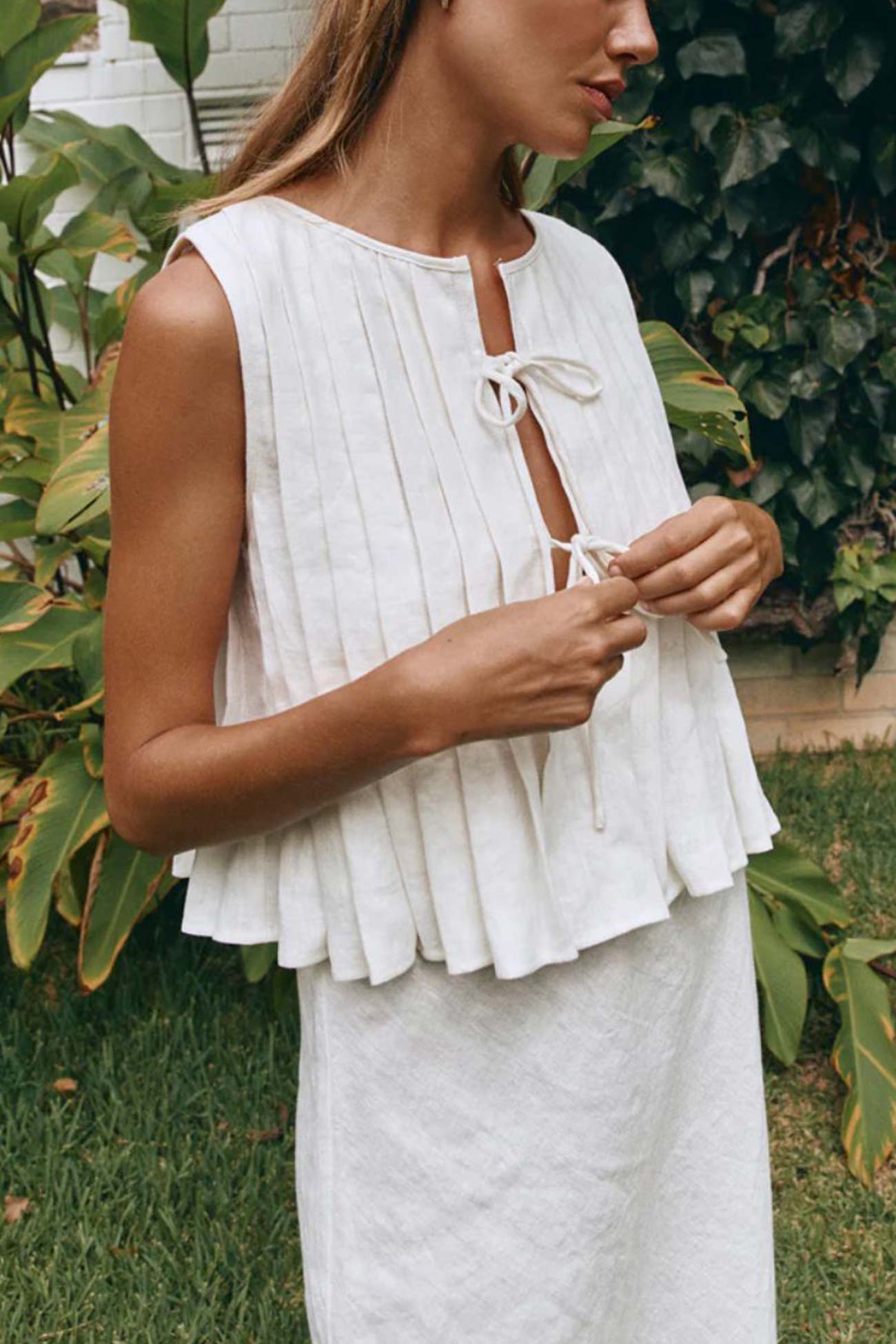 A Vintage Style Top with Delicate Timeless Details