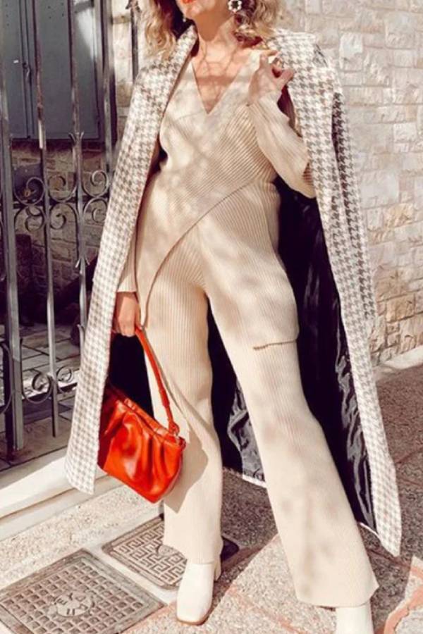 A Vintage Style Sweater with Delicate Timeless Details