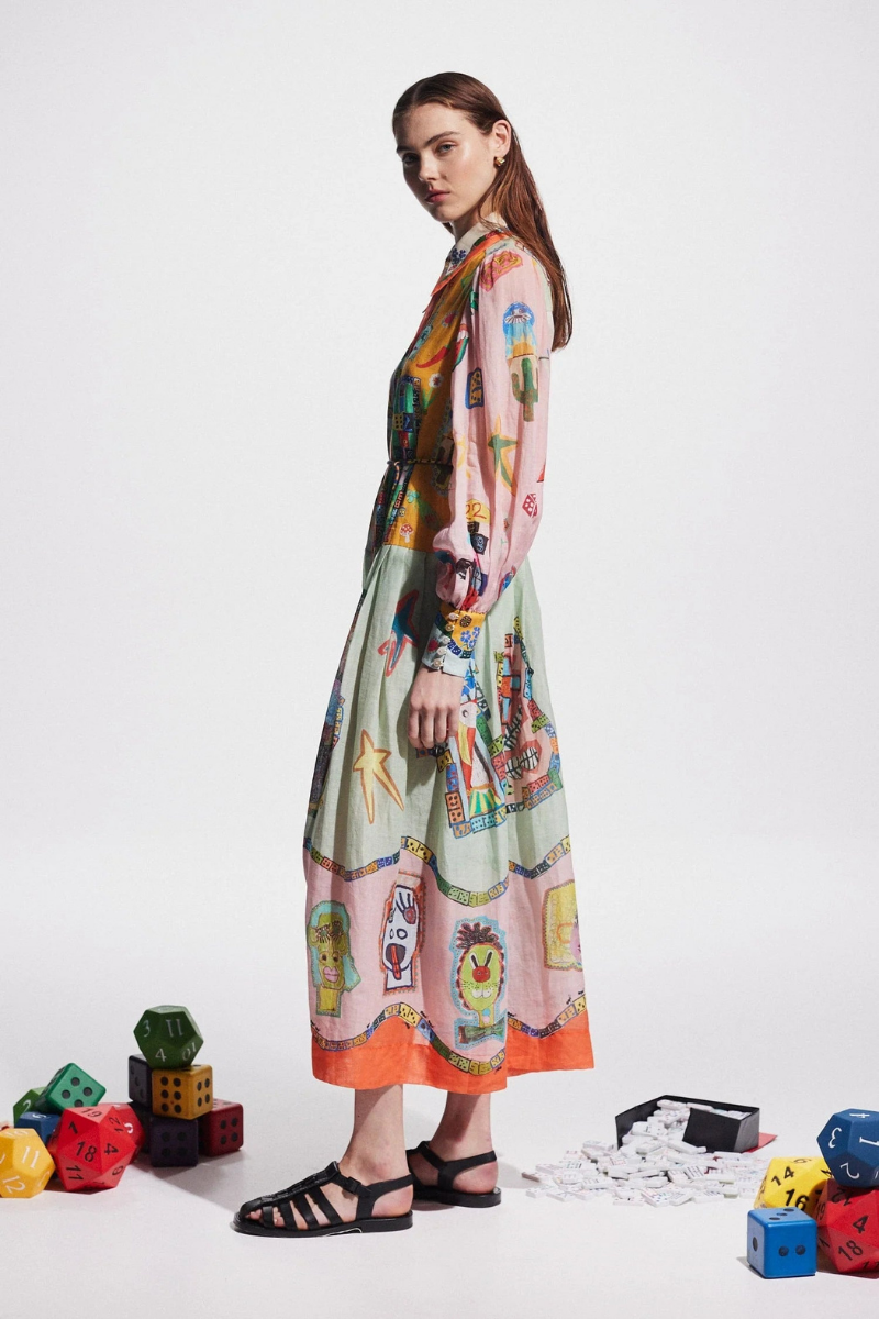 A Vintage Style Dress with Delicate Timeless Details
