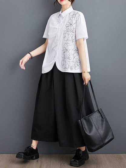 Well Tailored Blouse with a Graceful Silhouette