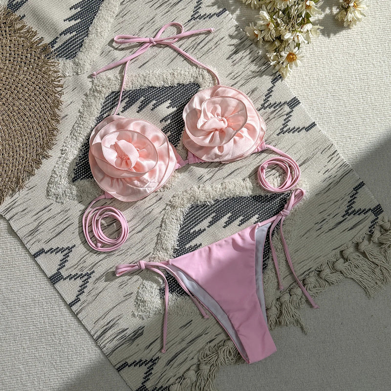 A Vintage Style Swimsuit with Delicate Timeless Details