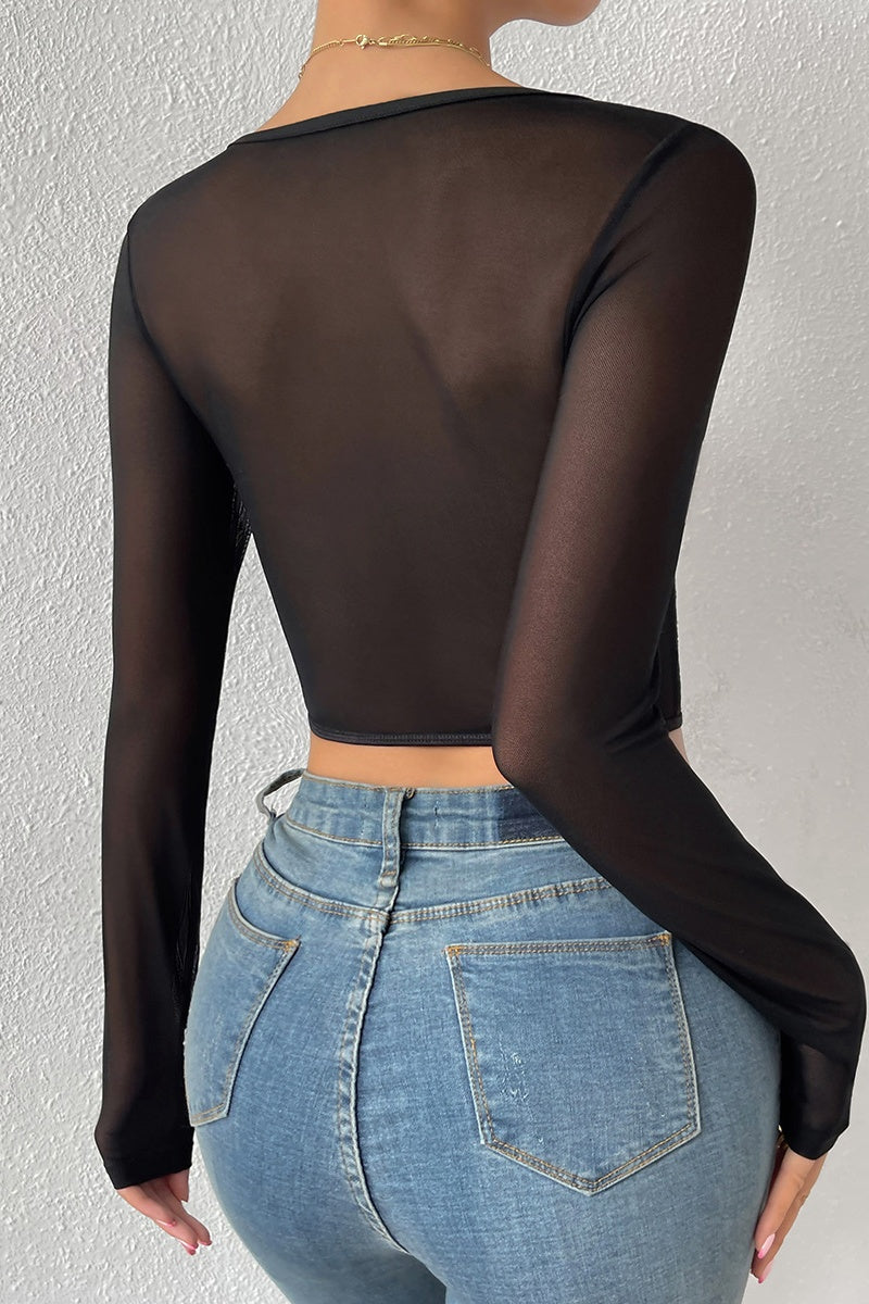 A Vintage Style Top with Delicate Timeless Details