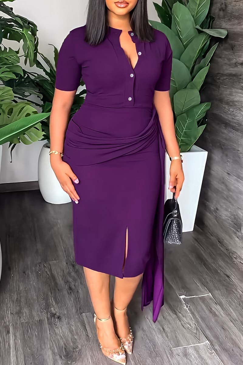 Beautifully Finished Dress in a Timeless Design