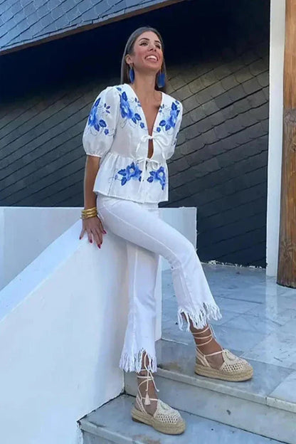 Beautifully Balanced Blouse with Timeless Character