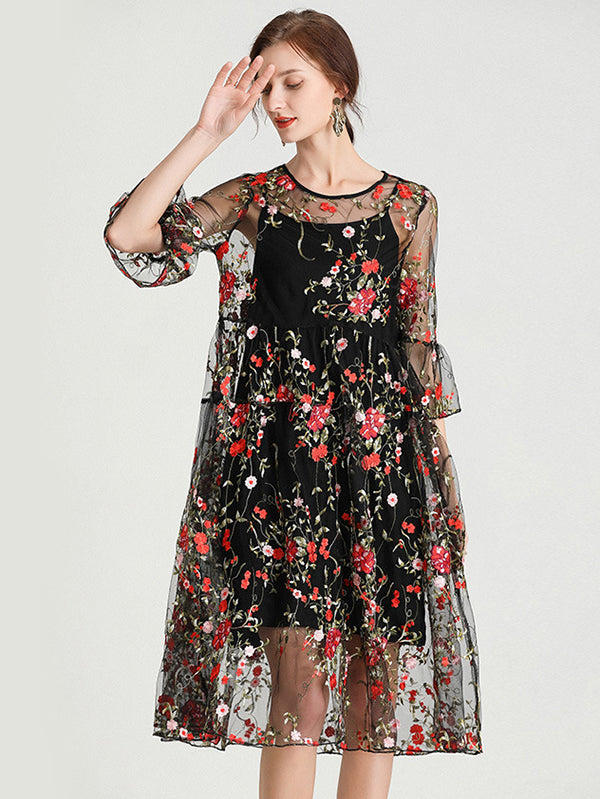 Elegantly Styled Dress for Everyday Wear