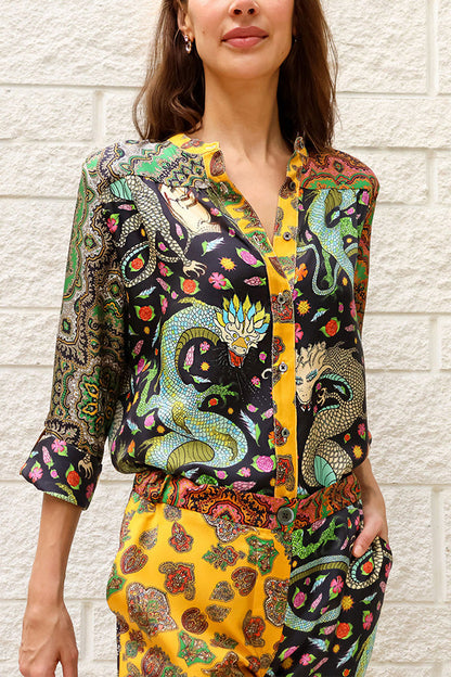 A Vintage Style Blouse with Delicate Timeless Details