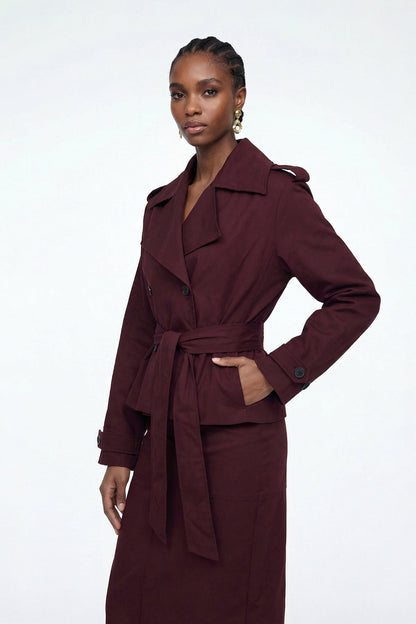 A Vintage Style Coat with Delicate Timeless Details