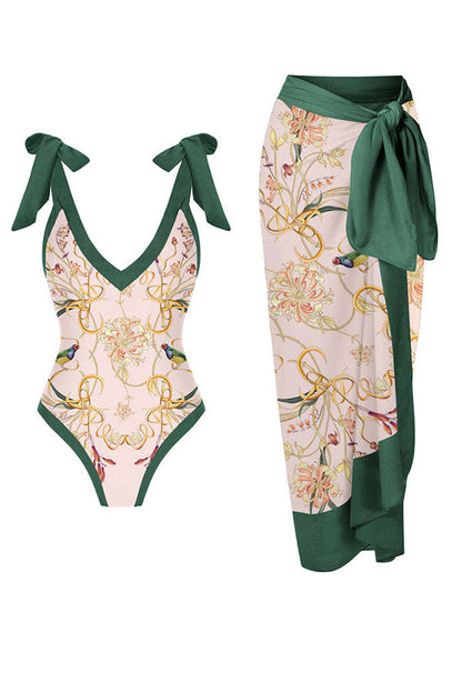 Vintage Inspired Swimsuit with a Contemporary Edge