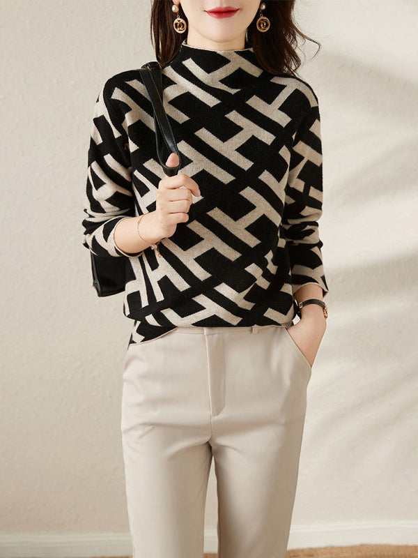 Beautifully Finished Sweater in a Timeless Design