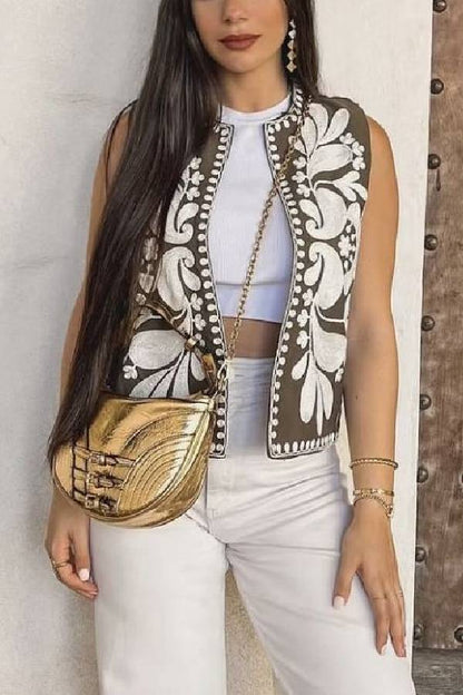 A Vintage Style Jacket with Delicate Timeless Details