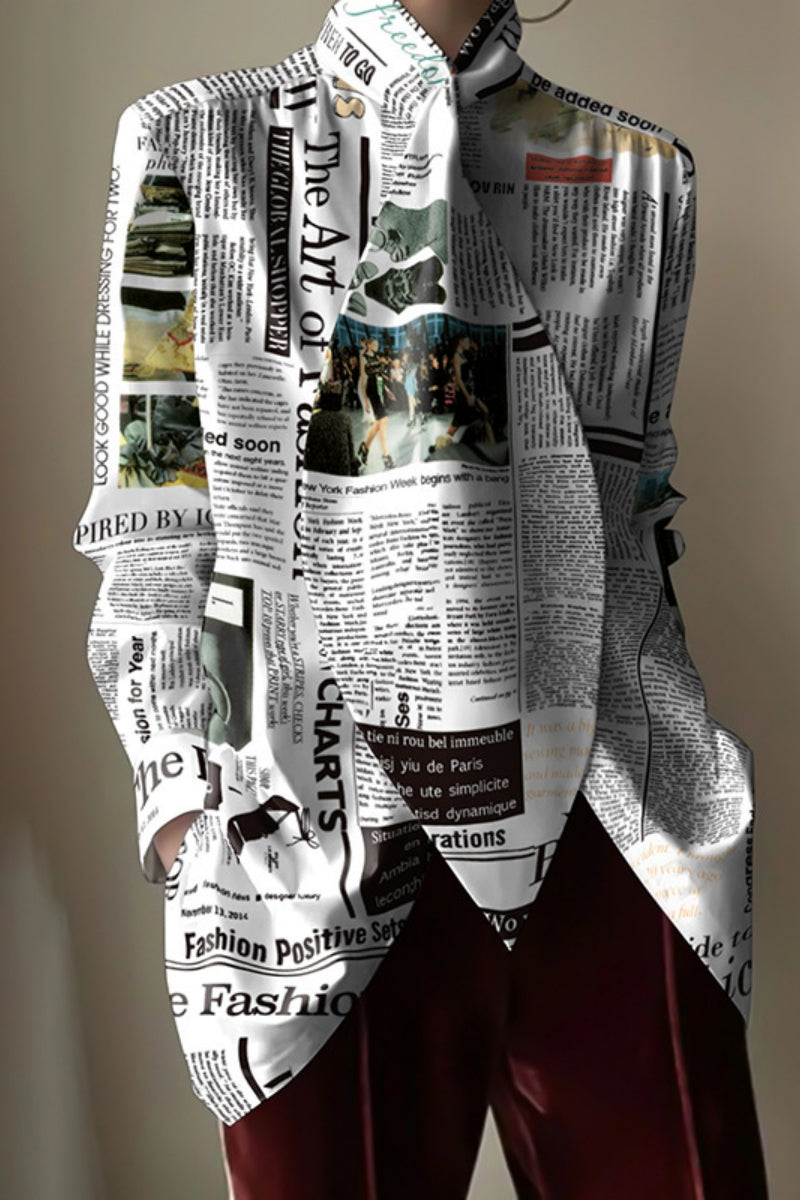 Beautifully Balanced Blouse with Timeless Character