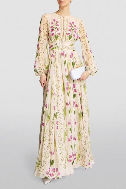A Vintage Style Dress with Delicate Timeless Details