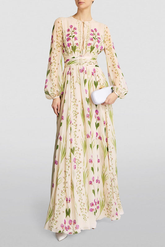 A Vintage Style Dress with Delicate Timeless Details
