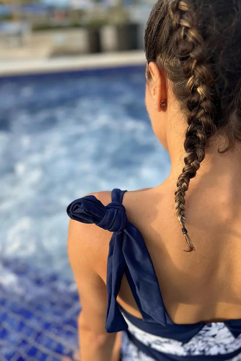 A Vintage Style Swimsuit with Delicate Timeless Details