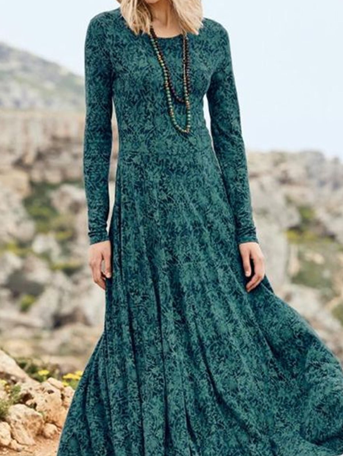 A Vintage Style Dress with Delicate Timeless Details