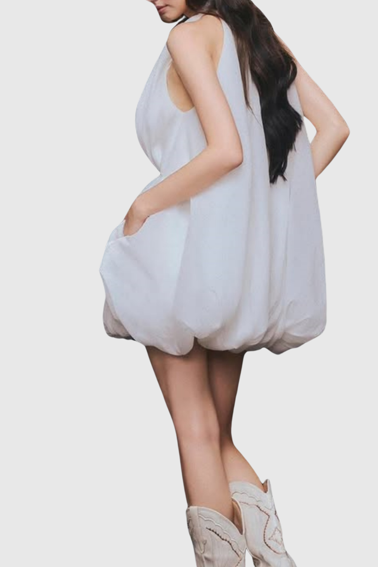 Classic Vintage Dress with a Flattering Fit