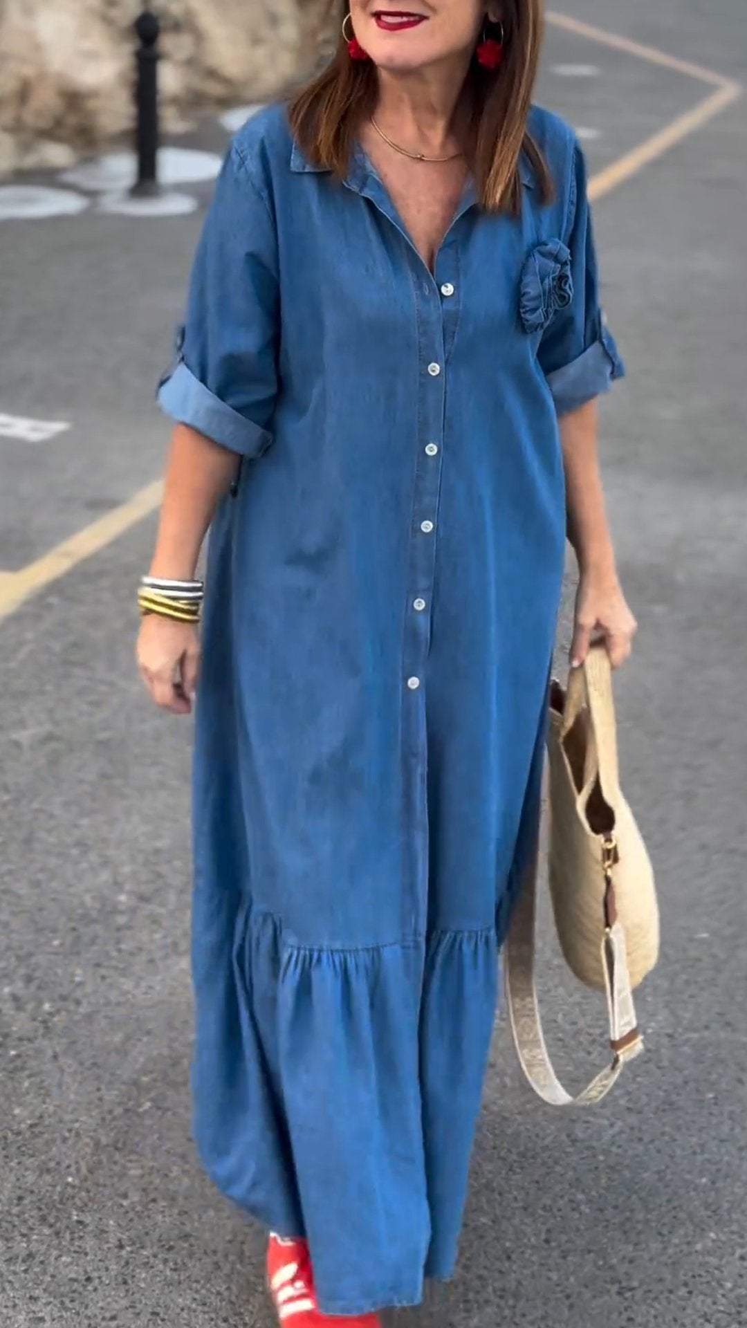 A Vintage Style Dress with Delicate Timeless Details