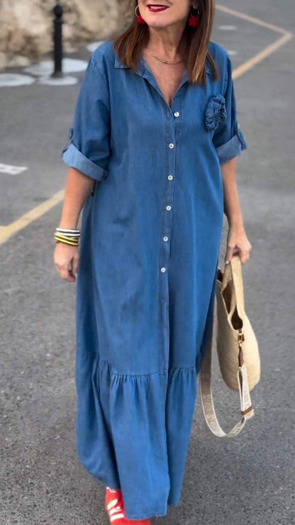 A Vintage Style Dress with Delicate Timeless Details