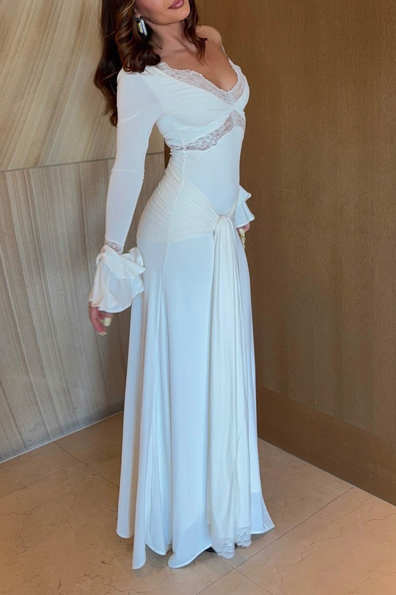 A Vintage Style Dress with Delicate Timeless Details
