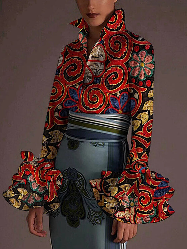 Beautifully Balanced Blouse with Timeless Character