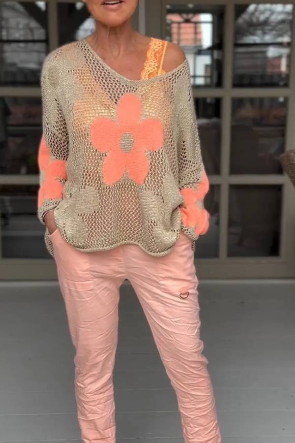 Vintage Inspired Sweater with a Contemporary Edge
