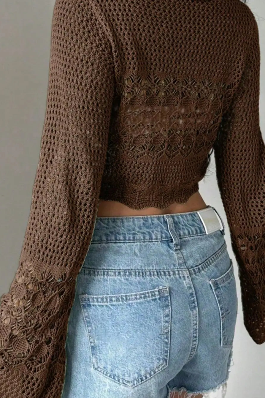 Well Tailored Cardigan with a Graceful Silhouette